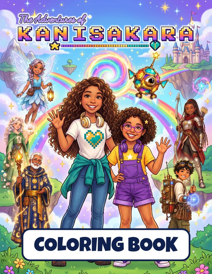 Kanisakara Adventures Coloring Book cover